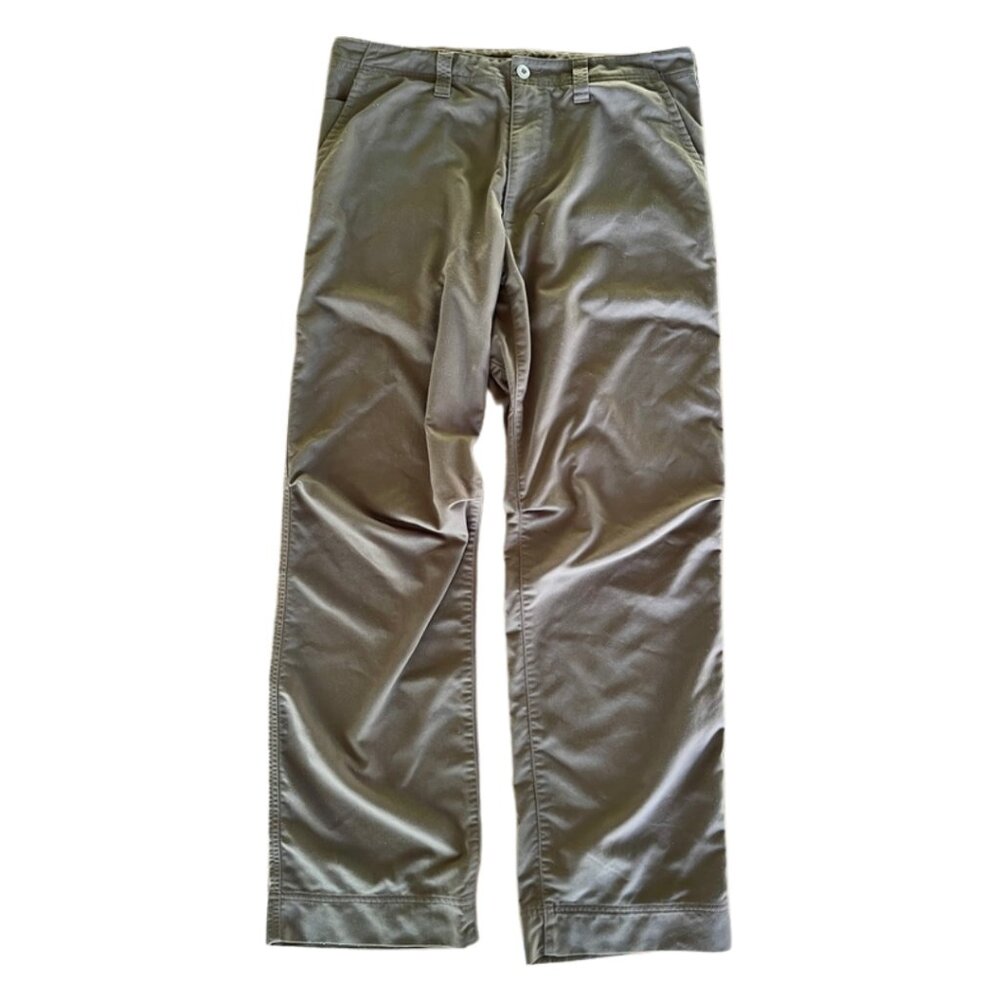 Patagonia Men’s 35 Green Pants Hiking Outdoor Travel Straight Leg